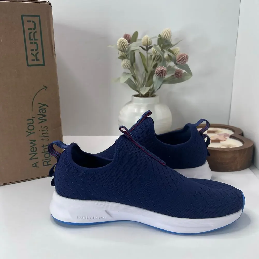 Kuru Atom Slip-on Comfort Sock-Like Sneaker Women 9.5M TriedOn Plantar Fasciitis